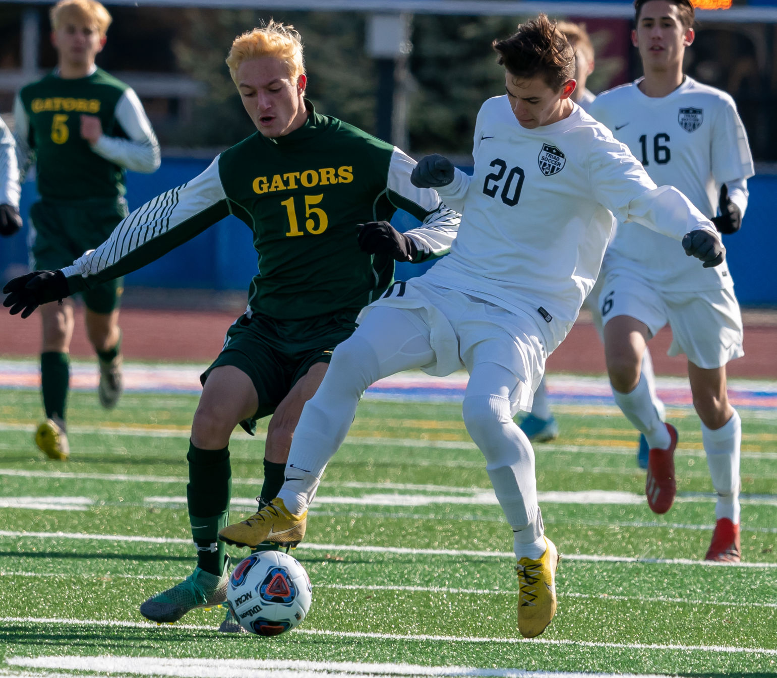 Class 2A state semifinal: Crystal Lake South 2, Triad 0